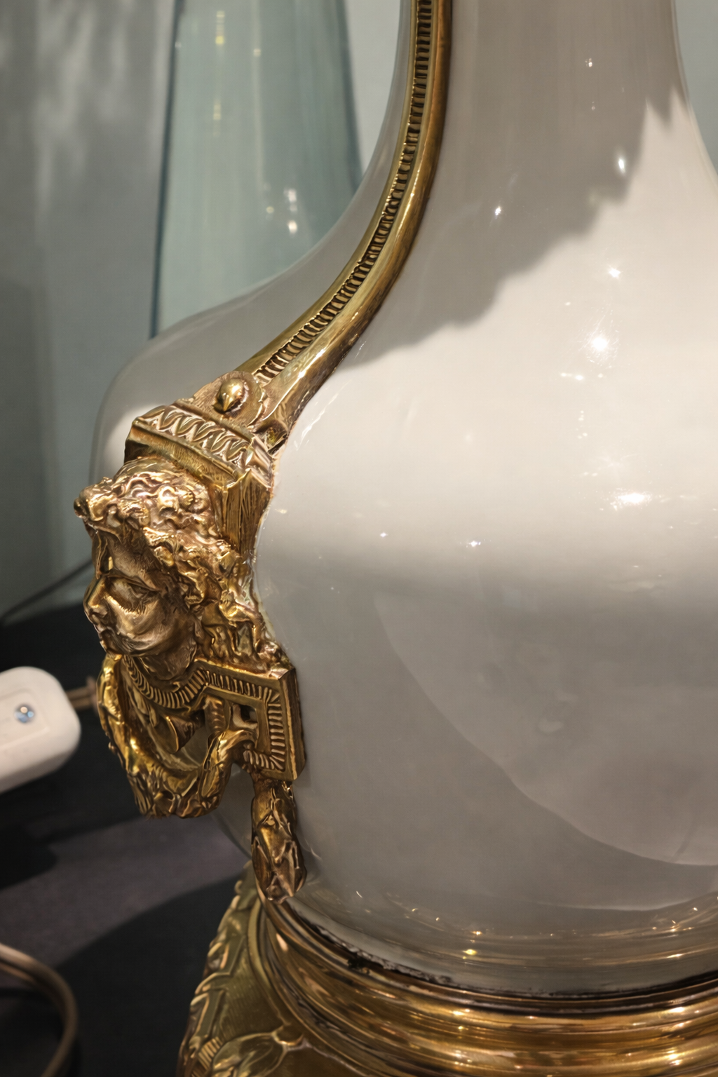 Vase céladon monture bronze doré Napoléon III